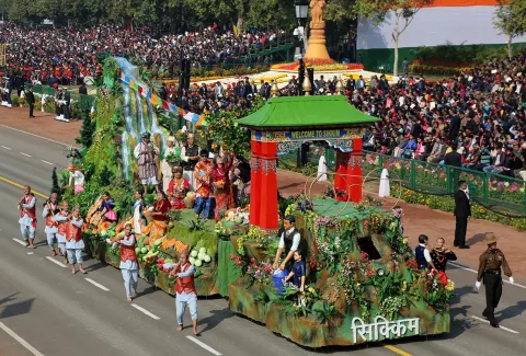 Republic Day Parade 2019 A Stand