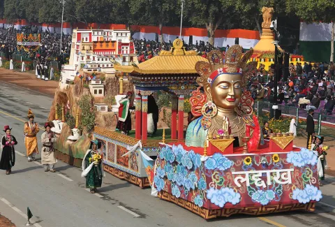 Republic Day Parade 2021 A STAND